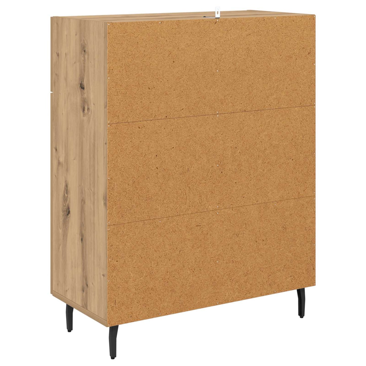 Sideboard Artisan Egetræ 69,5 x 34 x 90 cm Konstrueret træ