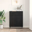 Sideboard Sort eg 69,5 x 34 x 90 cm Konstrueret træ