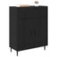 Sideboard Sort eg 69,5 x 34 x 90 cm Konstrueret træ