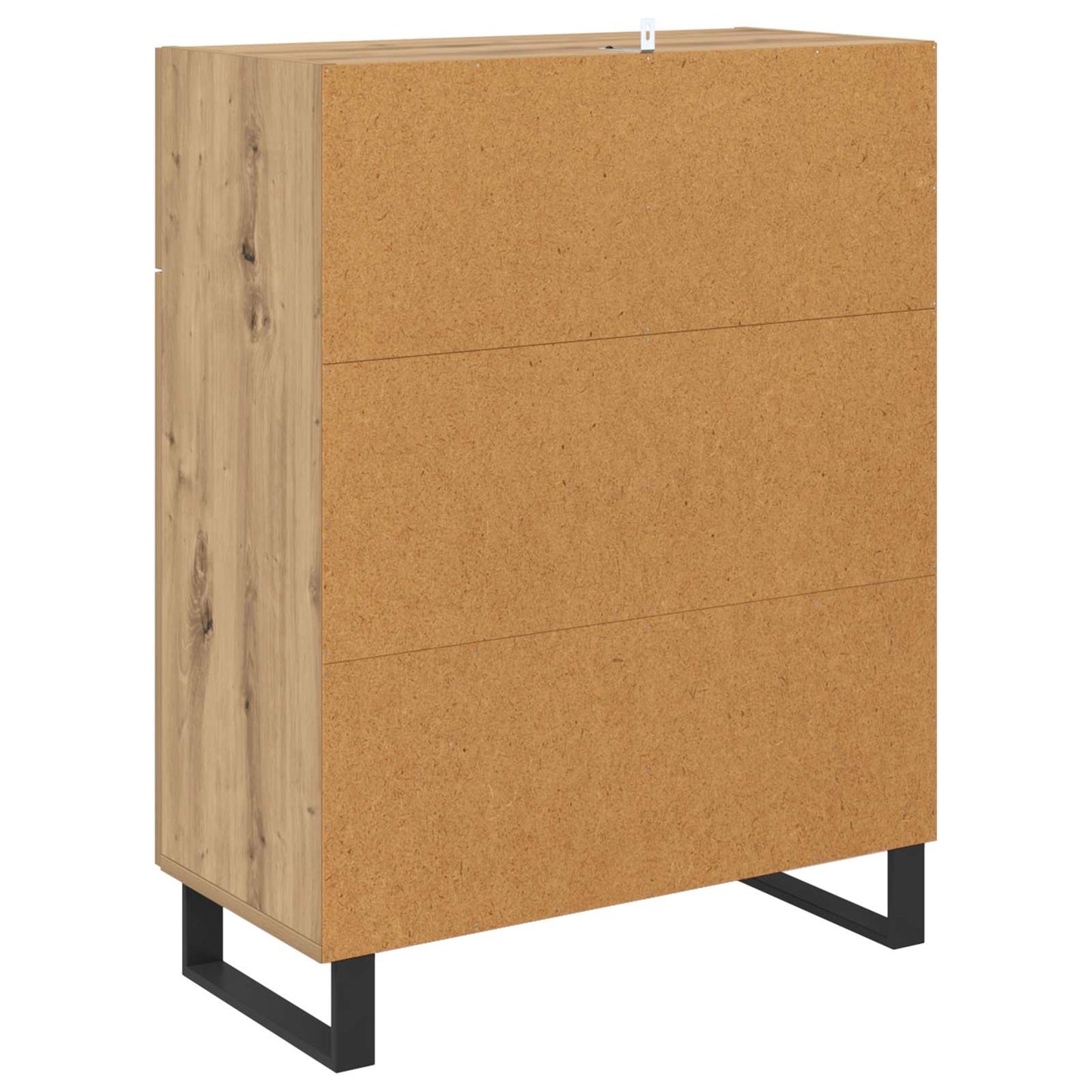 Sideboard Artisan Egetræ 69,5 x 34 x 90 cm Konstrueret træ