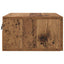 Natskab 2 pcs Gammelt træ 35 x 35 x 20 cm Konstrueret træ