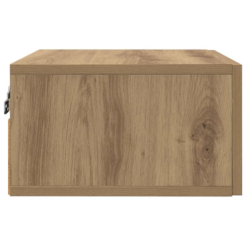 Natskab med skuffe artisan eg 35 x 35 x 20 cm Konstrueret træ