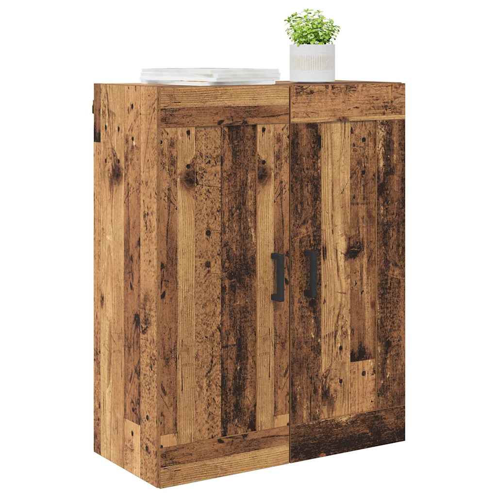 Vægskab Gammelt træ 69,5 x 34 x 90 cm Konstrueret træ