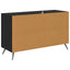 Sideboard Sort eg 100 x 36 x 60 cm Konstrueret træ