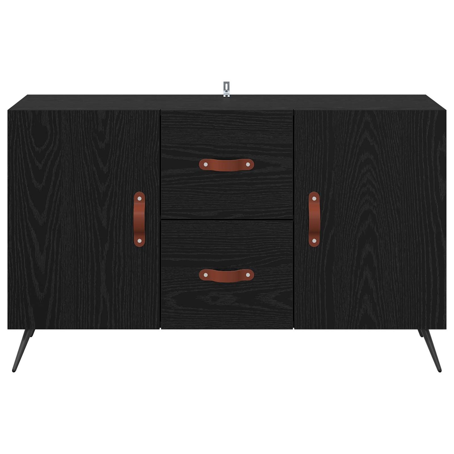 Sideboard Sort eg 100 x 36 x 60 cm Konstrueret træ