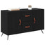 Sideboard Sort eg 100 x 36 x 60 cm Konstrueret træ