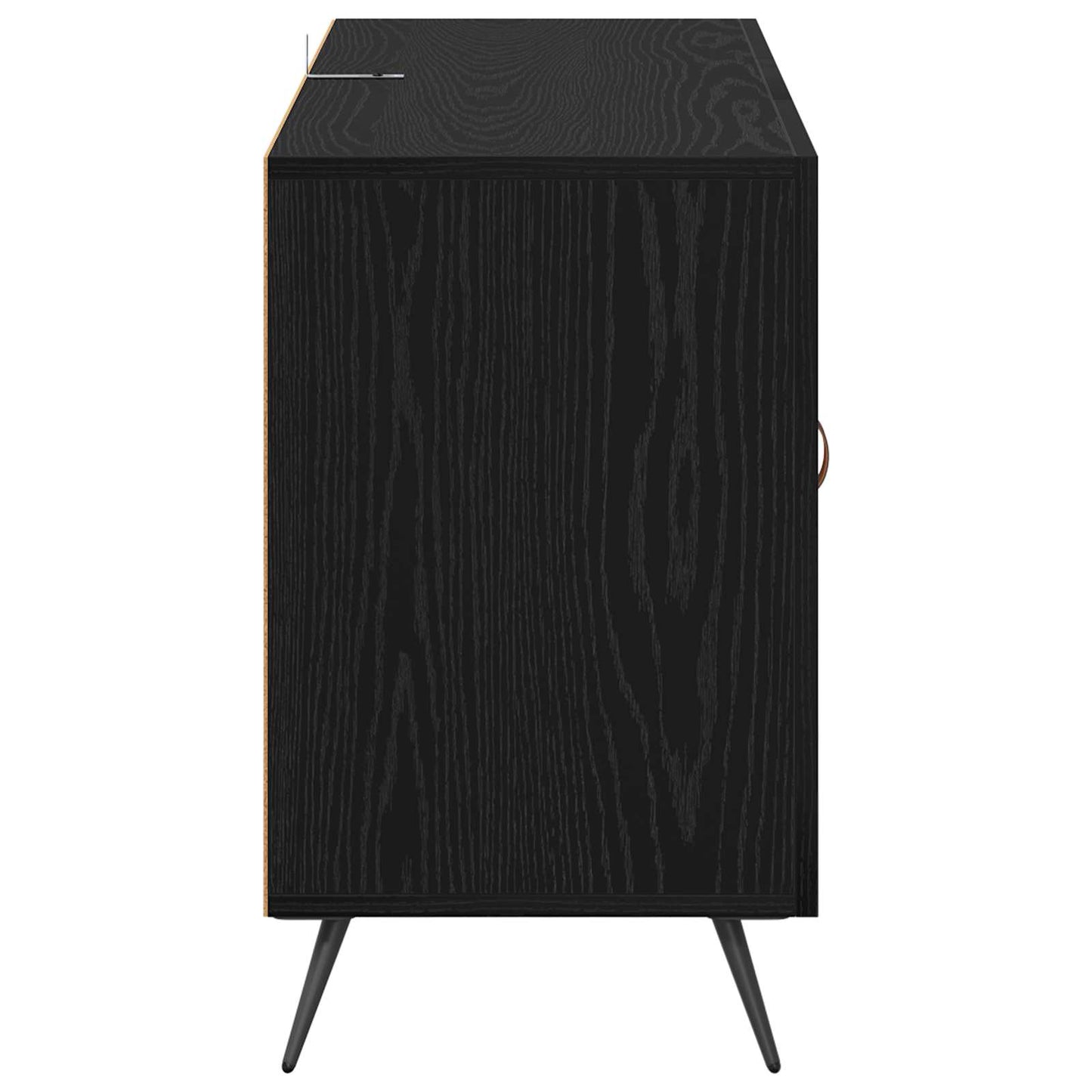 Sideboard Sort eg 100 x 36 x 60 cm Konstrueret træ