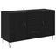 Sideboard Sort eg 100 x 36 x 60 cm Konstrueret træ