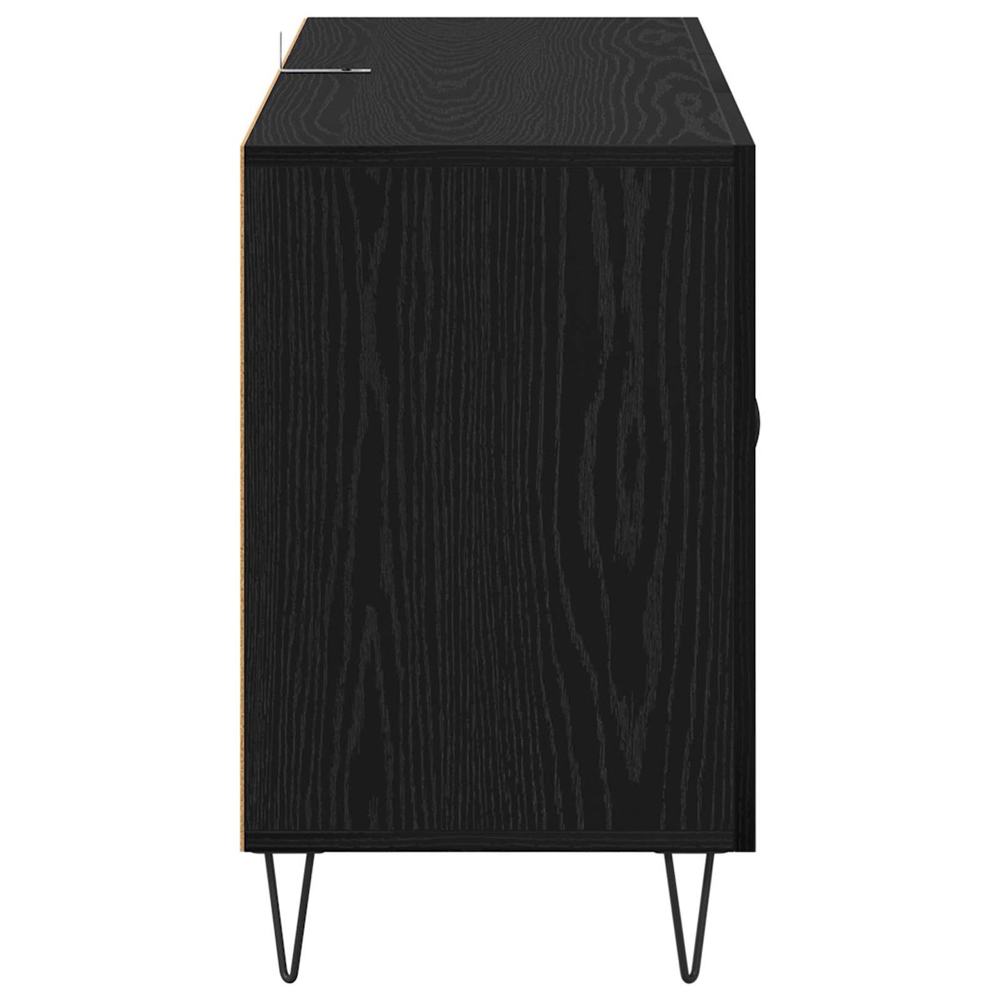 Sideboard Sort eg 100 x 36 x 60 cm Konstrueret træ