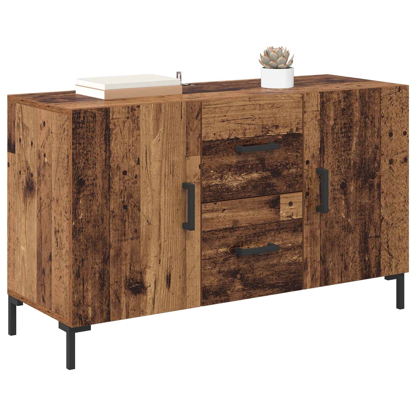 Sideboard Gammelt træ 100 x 36 x 60 cm Konstrueret træ