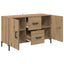 Sideboard Artisan Egetræ 100 x 36 x 60 cm Konstrueret træ