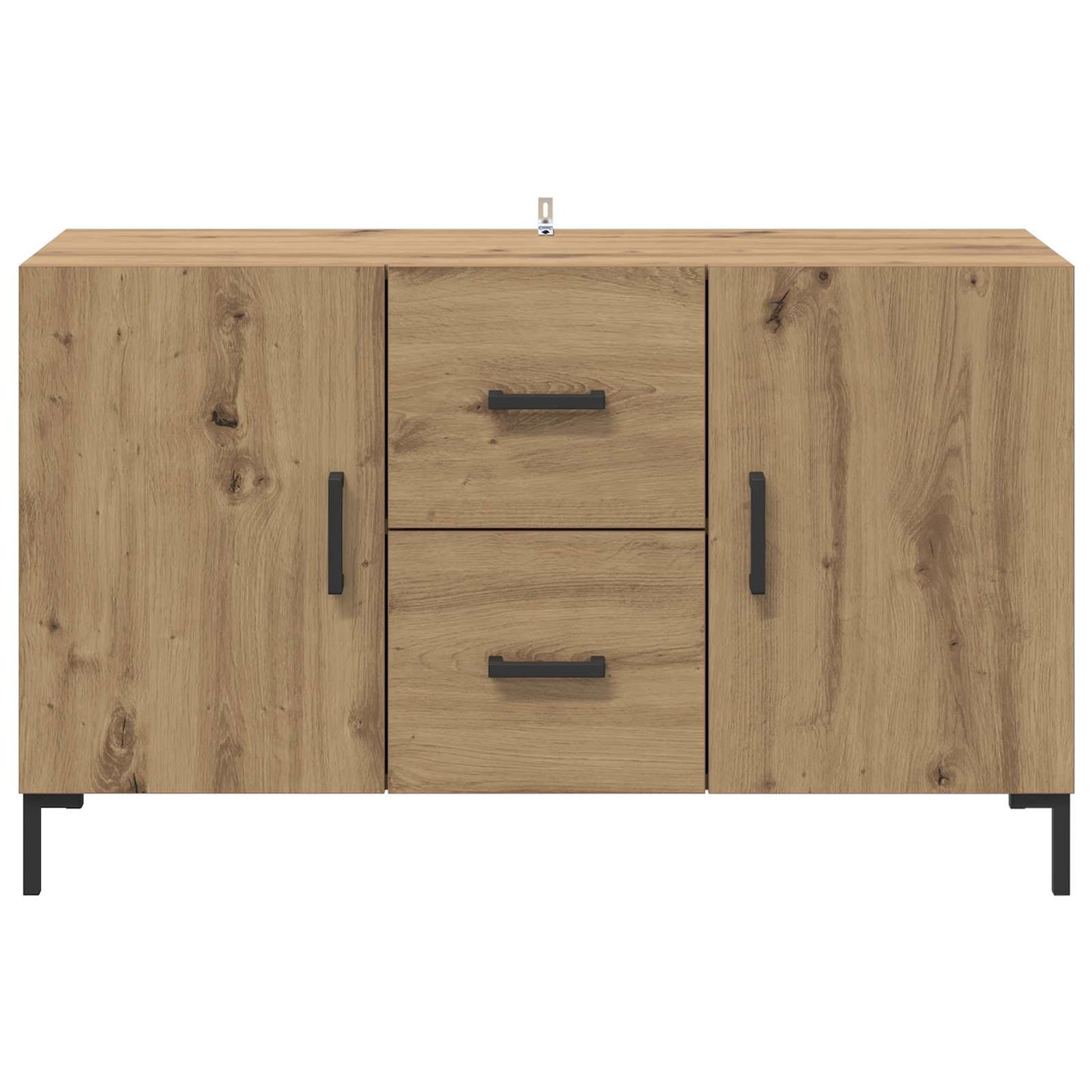 Sideboard Artisan Egetræ 100 x 36 x 60 cm Konstrueret træ