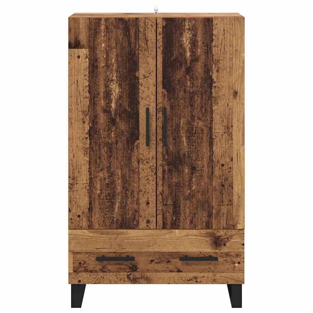 Highboard Gammelt træ 69,5 x 30 x 115 cm Konstrueret træ