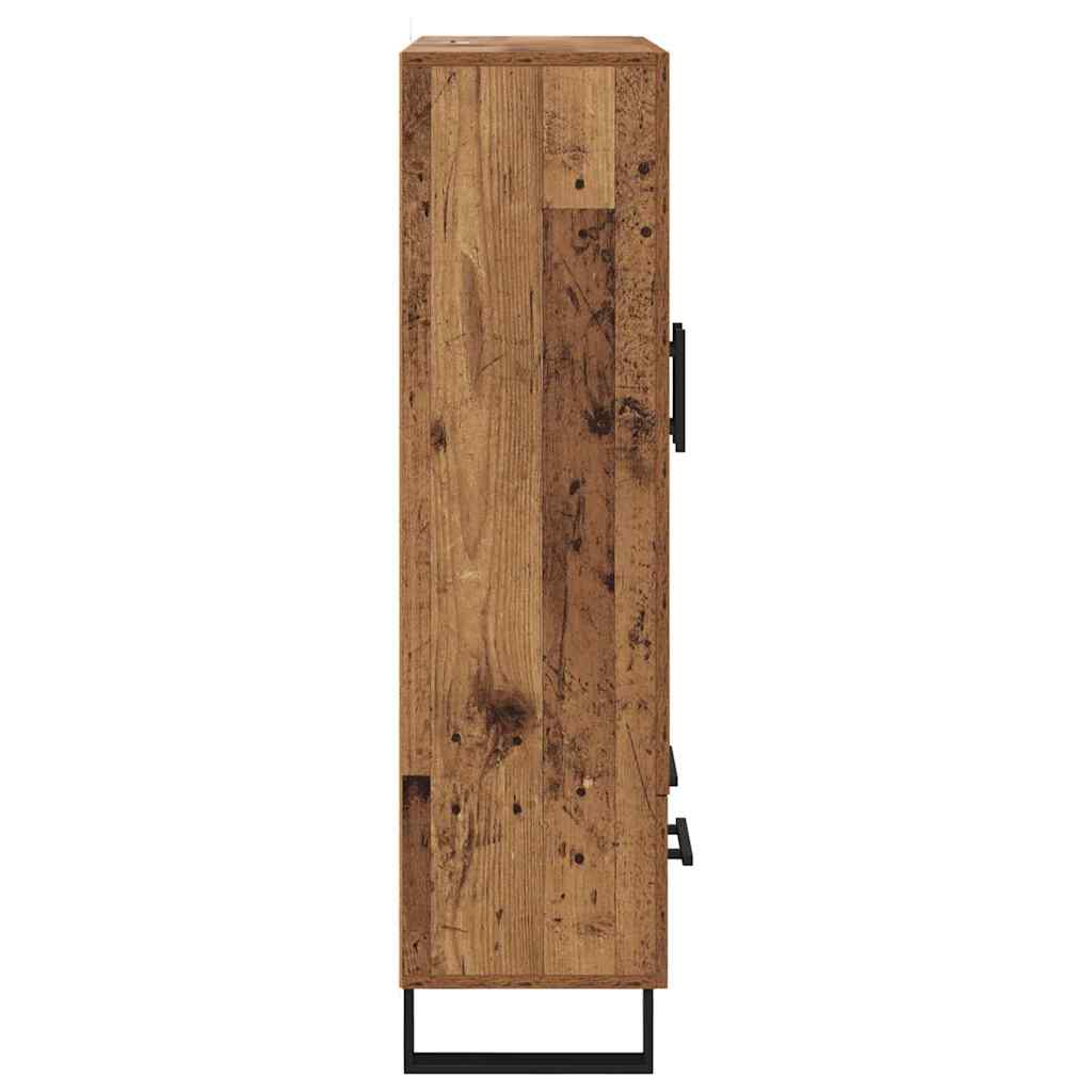 Highboard Gammelt træ 69,5 x 30 x 115 cm Konstrueret træ