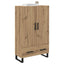 Highboard Artisan Egetræ 69,5 x 30 x 115 cm Konstrueret træ