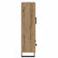 Highboard Artisan Egetræ 69,5 x 30 x 115 cm Konstrueret træ
