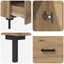 Highboard Artisan Egetræ 69,5 x 31 x 115 cm Konstrueret træ