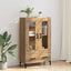 Highboard Artisan Egetræ 69,5 x 31 x 115 cm Konstrueret træ