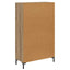 Highboard Artisan Egetræ 69,5 x 31 x 115 cm Konstrueret træ