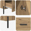 Highboard CORONA Artisan Egetræ 69,5 x 31 x 115 cm