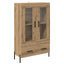 Highboard CORONA Artisan Egetræ 69,5 x 31 x 115 cm