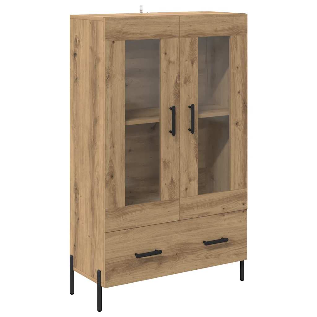 Highboard CORONA Artisan Egetræ 69,5 x 31 x 115 cm