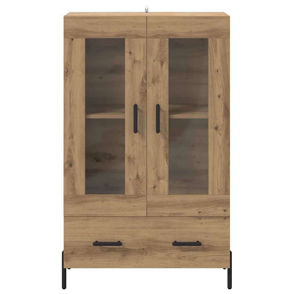 Highboard CORONA Artisan Egetræ 69,5 x 31 x 115 cm