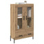 Highboard CORONA Artisan Egetræ 69,5 x 31 x 115 cm
