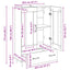 Highboard Gammelt træ 69,5 x 31 x 115 cm Konstrueret træ