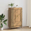 Highboard Artisan Egetræ 69,5 x 31 x 115 cm Konstrueret træ