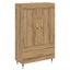 Highboard Artisan Egetræ 69,5 x 31 x 115 cm Konstrueret træ