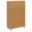 Highboard Artisan Egetræ 69,5 x 31 x 115 cm Konstrueret træ