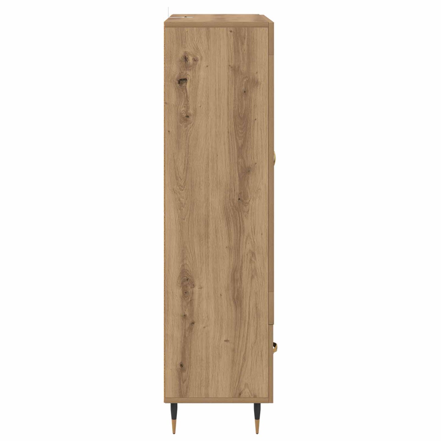 Highboard Artisan Egetræ 69,5 x 31 x 115 cm Konstrueret træ