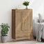 Highboard Artisan Egetræ 69,5 x 31 x 115 cm Konstrueret træ