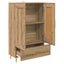 Highboard Artisan Egetræ 69,5 x 31 x 115 cm Konstrueret træ