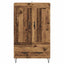 Highboard Gammelt træ 69,5 x 31 x 115 cm Konstrueret træ