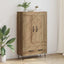 Highboard Artisan Egetræ 69,5 x 31 x 115 cm Konstrueret træ