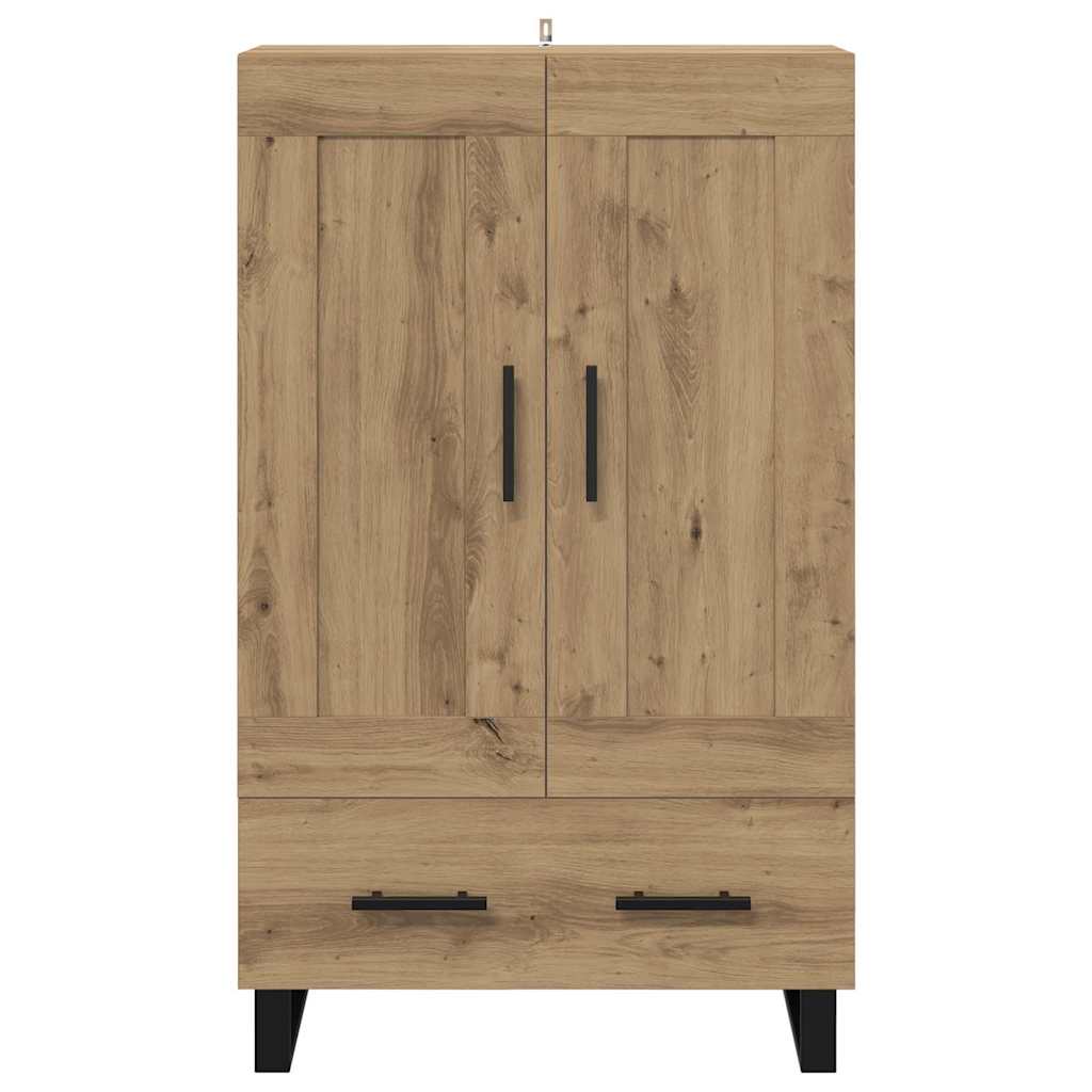 Highboard Artisan Egetræ 69,5 x 31 x 115 cm Konstrueret træ