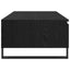 Sofabord Sort eg 90 x 60 x 35 cm Konstrueret træ