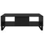 Sofabord Sort eg 104 x 60 x 35 cm Konstrueret træ