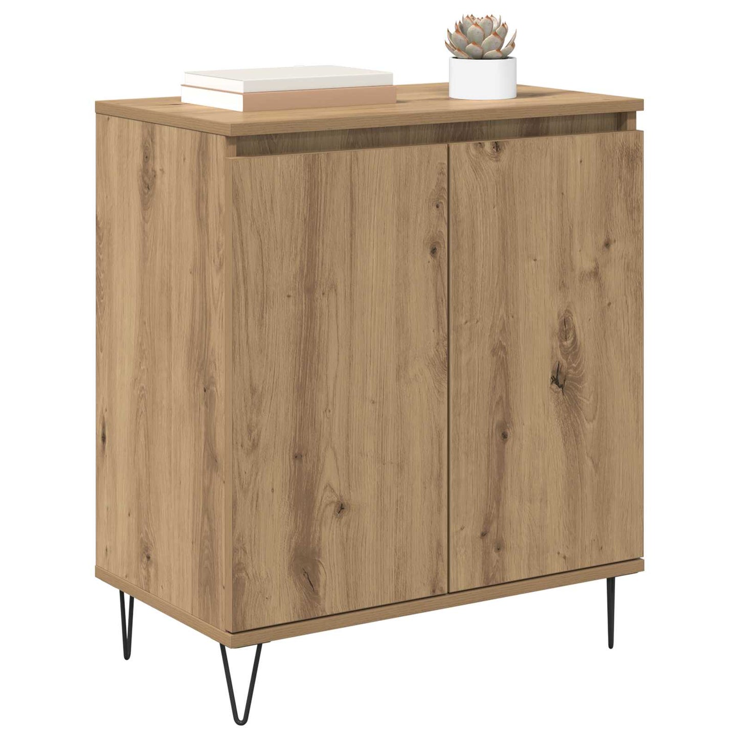 Sideboard Artisan Egetræ 60 x 35 x 70 cm Konstrueret træ