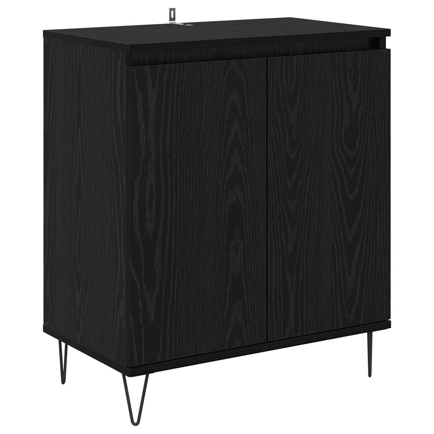 Sideboard Sort eg 60 x 35 x 70 cm Konstrueret træ