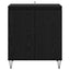 Sideboard Sort eg 60 x 35 x 70 cm Konstrueret træ