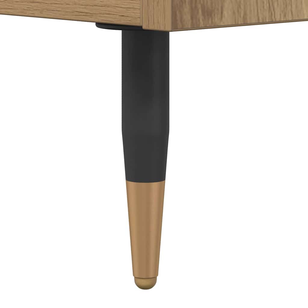 Sofabord Artisan Egetræ 102 x 44,5 x 50 cm Konstrueret træ