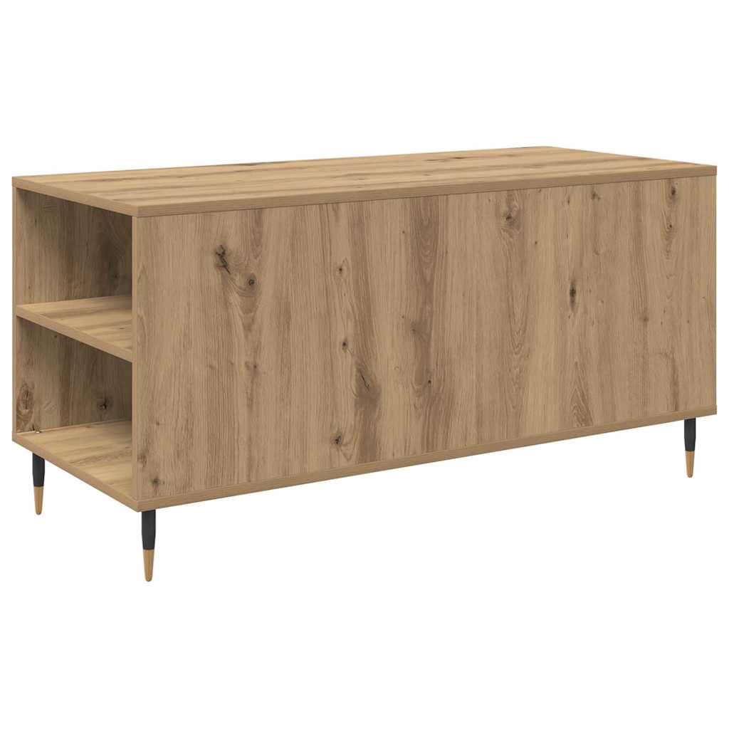 Sofabord Artisan Egetræ 102 x 44,5 x 50 cm Konstrueret træ