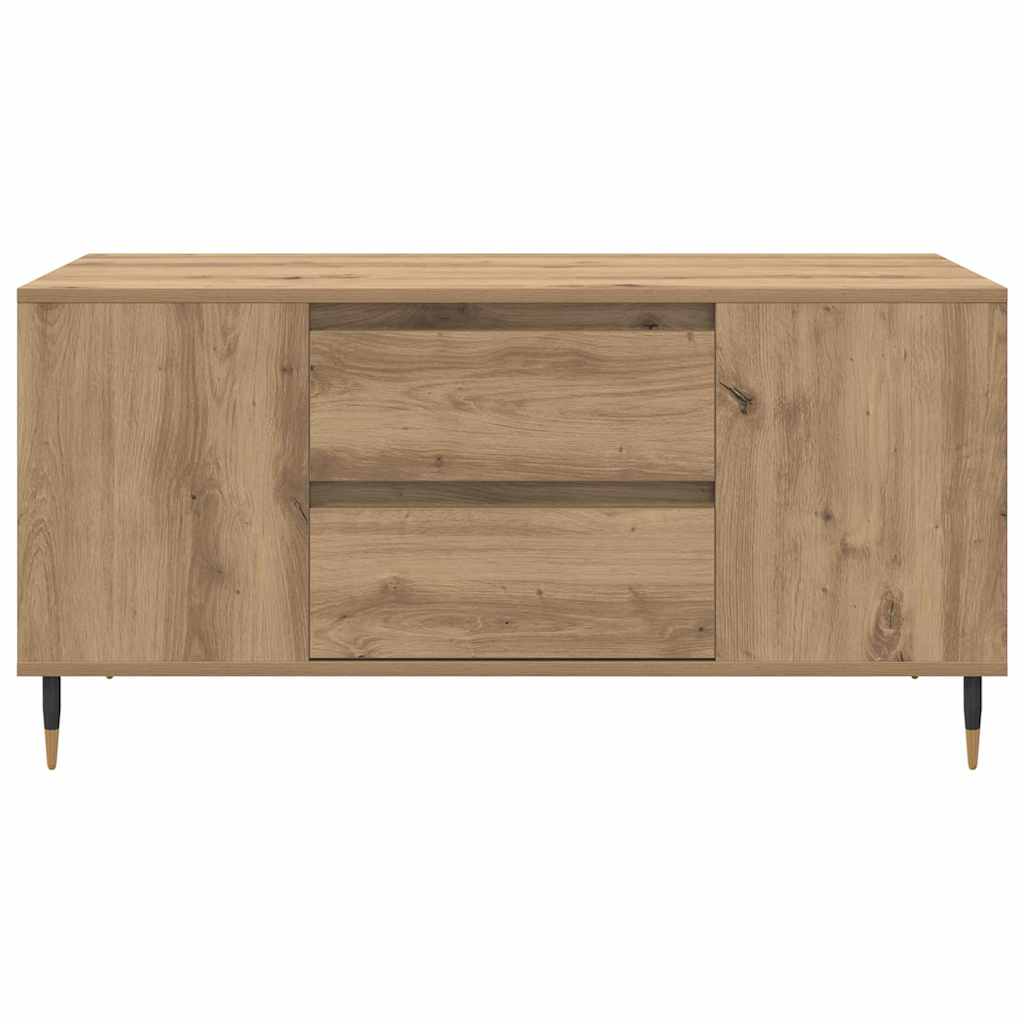 Sofabord Artisan Egetræ 102 x 44,5 x 50 cm Konstrueret træ