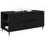 Sofabord Sort eg 102 x 44,5 x 50 cm Konstrueret træ