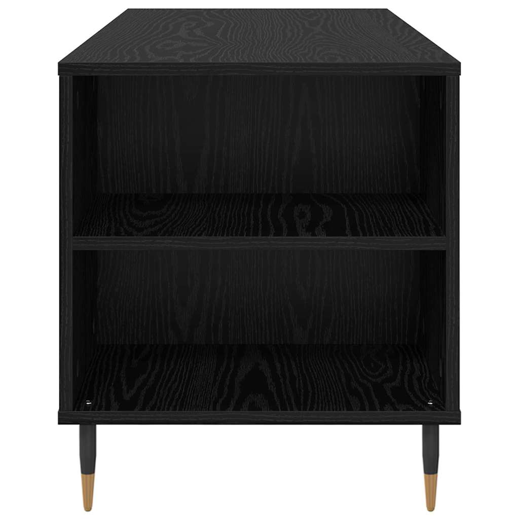 Sofabord Sort eg 102 x 44,5 x 50 cm Konstrueret træ