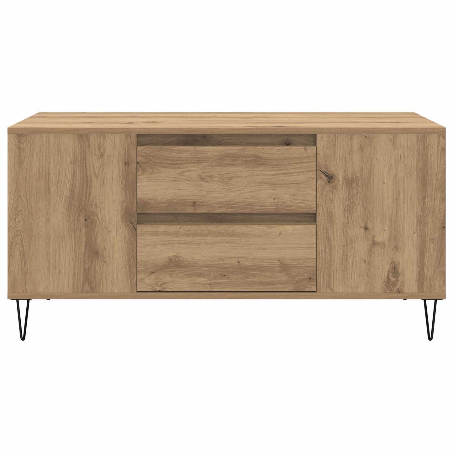 Sofabord Artisan Egetræ 102 x 44,5 x 50 cm Konstrueret træ