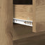 Sofabord Artisan Egetræ 102 x 44,5 x 50 cm Konstrueret træ